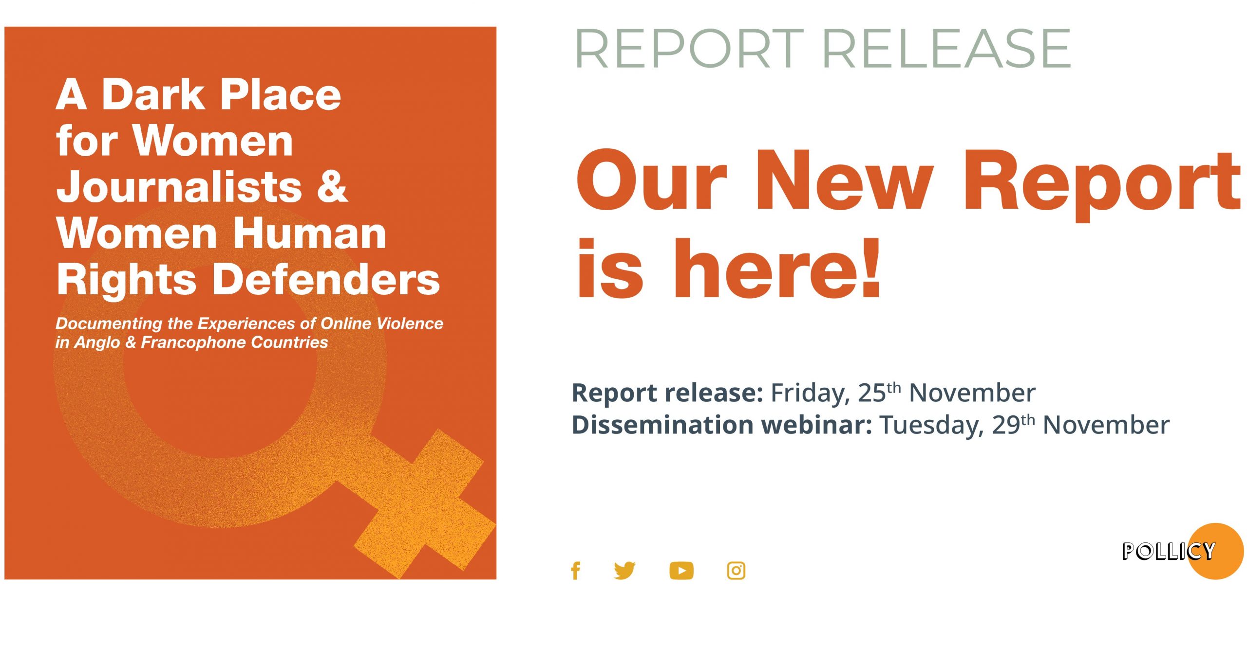A Dark Place For Women Journalists And Women Human Rights Defenders Report Released